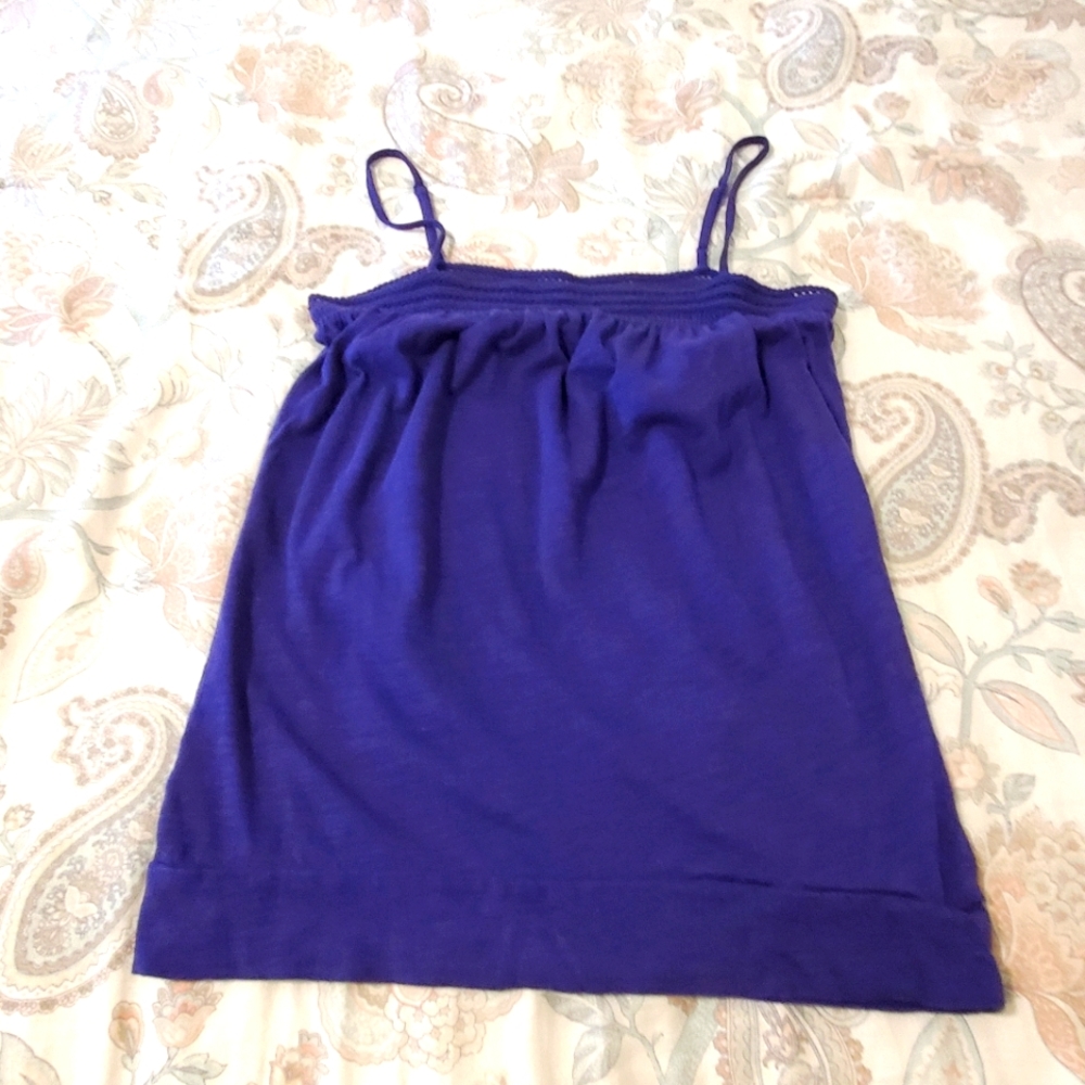 LOFT blue tank top